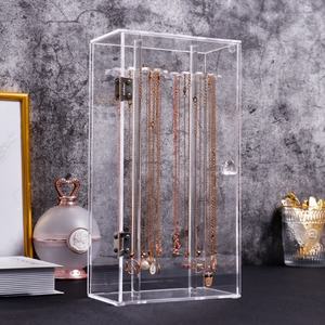 Boîte <span class=keywords><strong>collier</strong></span> acrylique personnalisée <span class=keywords><strong>avec</strong></span> porte articulée - Product Image 2