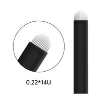 Aiguille de tatouage professionnelle de haute qualité 0,22 mm 14U pour cartouche à membrane pour maquillage permanent Prix