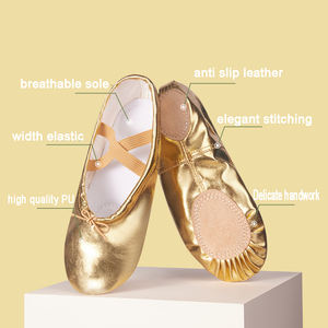 <span class=keywords><strong>Zapatillas</strong></span> <span class=keywords><strong>de</strong></span> baile <span class=keywords><strong>de</strong></span> <span class=keywords><strong>Ballet</strong></span> <span class=keywords><strong>de</strong></span> plata dorada cómodas <span class=keywords><strong>de</strong></span> Venta caliente zapatos <span class=keywords><strong>de</strong></span> bailarina <span class=keywords><strong>de</strong></span> suela blanda para niñas - Product Image 3