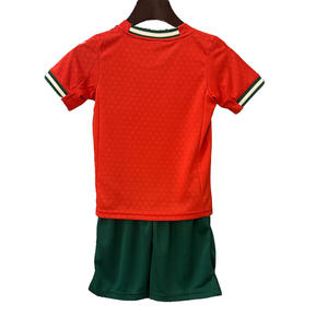 पुरुषों के बच्चों के लिए 2024 2025 पेशेवर प्रशिक्षण सॉकर जर्सी तैयार की गई है जो जल्दी सुखाने वाली समान ग्रीष्मकालीन स्वचालित कटिंग - Product Image 2