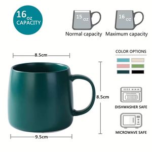 Taza de Viaje Reutilizable de Doble Pared con Logotipo Personalizado, 16 oz, Esmalte Mate, Verde, Rosa, Azul, Negro, Blanco, para la Escuela, Cerveza, Té, Café - Product Image 2