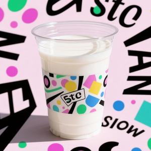 Gobelets en plastique à paroi simple de 1000 ml, gobelets en PET à paroi simple ronds avec couvercles pour une utilisation polyvalente des boissons - Product Image 3