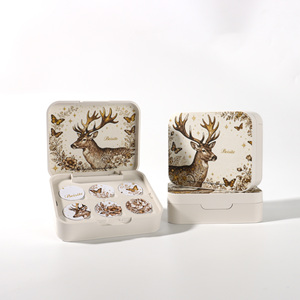 Mới nhất thiết kế 6 màu sắc 2 gam rỗng Pat Gel Palette với niêm phong Flim nhựa Jar cho sơn móng tay Gel vuông mỹ phẩm bao bì - Product Image 1