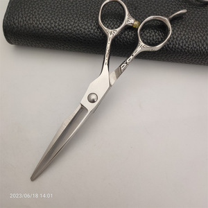 Tijeras de Peluquería Mb de 6.0 Pulgadas, Tijeras de Entresacar de Acero Inoxidable con Cabeza Recta, Uso Profesional en Salón de Belleza, Acabado Pulido Fino - Product Image 4