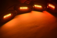 Nouvelles lampes LED RGBW de haute qualité pour véhicules tout-terrain, étanches IP68, 12V DC, universelles, pour ATV