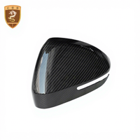Coque de protection de rétroviseur style OEM, motif fibre de carbone sèche, coque de rétroviseur noir piano, coque de rétroviseur modifiée en fibre de carbone