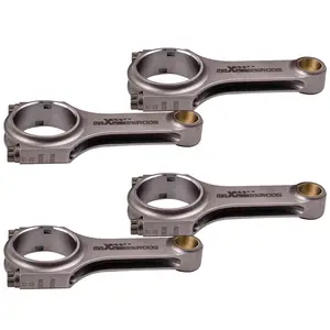 MaXpeedingrods-bielas de haz en H de acero, para Ford <span class=keywords><strong>Cosworth</strong></span> YB Sierra <span class=keywords><strong>Escort</strong></span> 128,55mm RS500 - Product Image 1