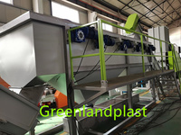 Greenlandplast Film LDPE Machine à Laver LDPE Réservoir Flottant Film HDPE Machine à Laver Déchets Plastique