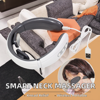 Masseur d'épaule électrique sans fil intelligent à 9 vitesses et 6 modes, chauffant, portable, avec massage par impulsions et pétrissage Shiatsu