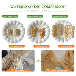 Protéine Végétale Texturée (TVP) <span class=keywords><strong>de</strong></span> Soja Non-OGM, Riche en Fibres, Haute Réhydratation, Aliment Végétarien 68% - Product Image 3