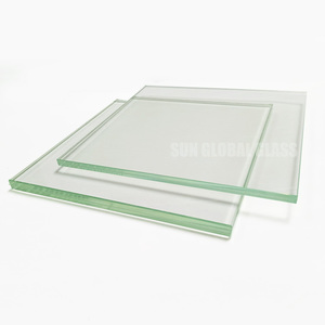 Ultra Clear tempered laminated glass maker Safety low iron tempered and laminated glass riling balustrade ceiling - Product Image 1