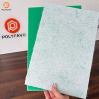 Tapis de protection de sol en plastique alvéolé PP avec support en feutre, épaisseur 3mm/5mm, 2440*1220mm, usage intensif