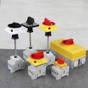 HABOO Công Tắc Cách Ly Ổ Khóa Bật Tắt 3P Với Công Tắc Cam Thanh Dài Cho Tủ Điện - Product Image 1