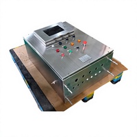 Armoire de distribution électrique, armoire de commande électrique IP56 SS316L AC220V 20A pour centrales électriques et systèmes d'automatisation pétrochimique