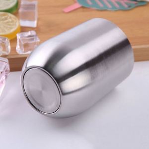 Taza de café, vino o huevo de doble pared de acero inoxidable 2022 con tapa - Product Image 6