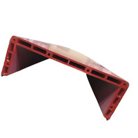 Profilé en U en PVC extrudé, profilé plastique renforcé sur mesure, durable, pour la construction, l'industrie, la cuisine, l'extérieur
