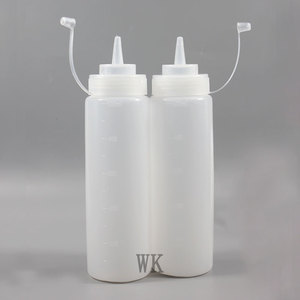 <span class=keywords><strong>500</strong></span> ML 680 ML 사용자 정의 로고 인쇄 투명 플라스틱 핫 짜기 칠리 소스 병 뚜껑 - Product Image 5