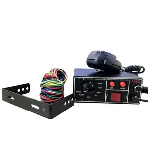 Offre Spéciale 100/200W multi-tons alarme de sirène d'avertissement de véhicule d'urgence amplificateur de klaxon électronique SS700
