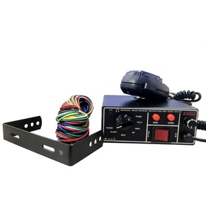 Promotion SS700 Amplificateur de klaxon électronique 100/200W Sirène d'avertissement multi-tons pour véhicules d'urgence et pièces automobiles - Product Image 1