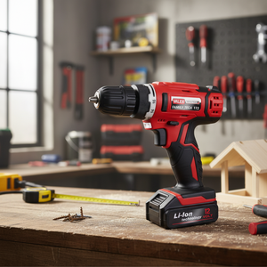 VALEX UTH0445 Family-TECH Trapano Avvitatore a Batteria Brushless a Velocità Variabile Set Fai-da-te Batteria Inclusa Italia - Product Image 3
