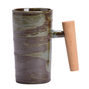 <span class=keywords><strong>Tasse</strong></span> à café en céramique artisanale <span class=keywords><strong>japonaise</strong></span>, <span class=keywords><strong>tasse</strong></span> en <span class=keywords><strong>terre</strong></span> <span class=keywords><strong>cuite</strong></span> - Product Image 5