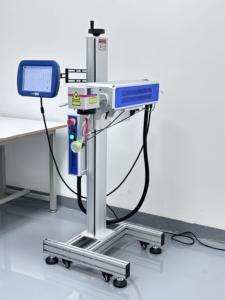 Bec 30W 60W Laser Flying Fiber Machine CO2 Système de marquage laser en ligne pour semelles <span class=keywords><strong>Code</strong></span> à barres Numéro de série <span class=keywords><strong>Code</strong></span> QR - Product Image 2