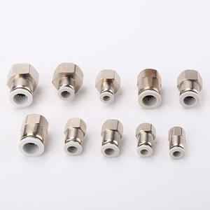 Connecteur PCF à connexion rapide Connecteur de tuyau d'air à 2/4 points avec filetage interne Pièces pneumatiques Connecteur rapide - Product Image 4