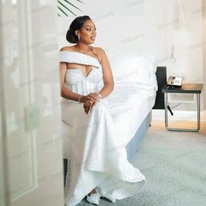 <span class=keywords><strong>Vestidos</strong></span> <span class=keywords><strong>de</strong></span> Novia Árabes Aso Ebi con Cuentas, Un Hombro Descubierto, <span class=keywords><strong>Vestidos</strong></span> <span class=keywords><strong>de</strong></span> <span class=keywords><strong>Fiesta</strong></span> <span class=keywords><strong>de</strong></span> Novia Lujosos, Corsé Personalizado con Cuello en V, <span class=keywords><strong>Vestidos</strong></span> <span class=keywords><strong>De</strong></span> Novia - Product Image 4