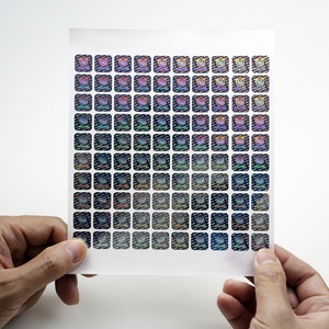 Customized Anti-counterfeit Holographic <b>Sticker</b> <b>Security</b> Logo Print 3d Hologram Label Sheet - Product Image 4