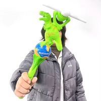 Jouet LED lumineux pour enfants YT : moulin à vent portatif, baguette rotative, bâton lumineux avec son et lumière LED, idéal pour l'été