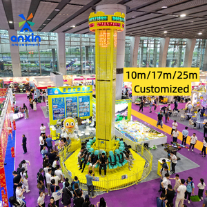 Matériaux écologiques de chute libre rotatifs personnalisés de <span class=keywords><strong>10m</strong></span> Vues panoramiques à 360 ° Incontournables Parcs familiaux en plein air pour des vacances inoubliables - Product Image 1