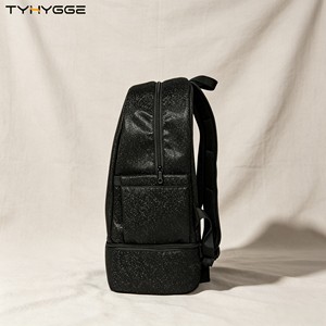 Mochila Verde <span class=keywords><strong>Bosque</strong></span> con Brillantina para Mujer, con Compartimento Independiente para Zapatos, Logotipo Personalizado, MOQ de 1 Pieza, Mochila Escolar Brillante - Product Image 2