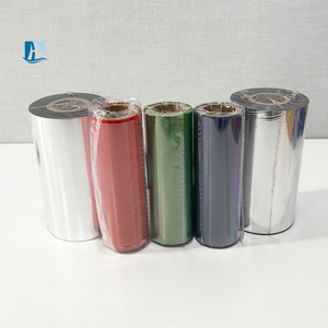 ริบบิ้น TTR <span class=keywords><strong>สี</strong></span>สันสดใส-แดง น้ำเงิน เขียว ดำ |   ทนต่อการ<span class=keywords><strong>ซีด</strong></span>จางและรอยขีดข่วน ใช้ได้กับเครื่องพิมพ์ฉลากเพื่อให้ได้ฉลากที่ทนทาน - Product Image 1