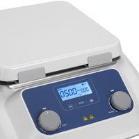 Agitateur magnétique de laboratoire BIOSTELLAR MS10-H500-Pro 30L super grand format avec plaque chauffante en céramique, température maximale de 500°C et fonction de minuterie