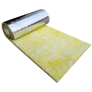 Laine de verre isolante thermique 50 mm d'épaisseur avec feuille d'aluminium, feutre roulé pour isolation de tuyaux - Product Image 5