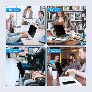 Hi Quality 2.5D Anti-Glare Anti-Peep Anti-Reflection Bubble Free MLC 0.2mm Thick PET <strong>Screen</strong> Protector 13.3 Inch Laptop <strong>Screen</strong> - Product Image 4