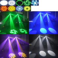 Luz Gobo LED Marslite, Escáner LED COB RGB, Luz Móvil para Escenario, 30W, Luces con Patrones, Luces para DJ, Discotecas y Conciertos