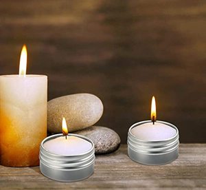 Factory Custom Aluminium Jar Container Empty Metal Can Packaging Small Round Box Candle <b>Tin</b> for Candle - Product Image 4