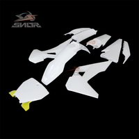 SNOR Kits complets de carrosserie de haute qualité Garde-boue de capot avant et arrière pour KTM250 19-22 Revêtement de carrosserie en plastique