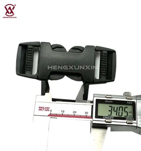 Chine usine directe bon <span class=keywords><strong>prix</strong></span> ceinture tactique à dégagement rapide ajusteur de sangle Pom boucle en plastique en toute sécurité pour accessoires de sac à dos - Product Image 3