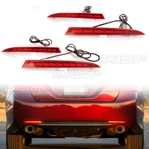 Feux arrière LED pour Honda Accord édition américaine 2013-2015, feux de freinage arrière, feux de brouillard arrière, gauche et droite, feux arrière LED - Product Image 2