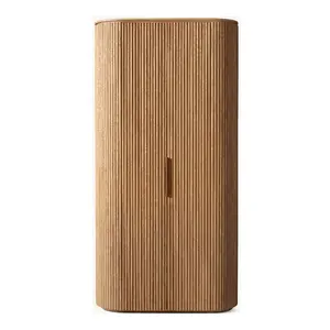 High End Luxury Sideboard Dining Room Furniture Solid Natural Oak Wooden Finish Sideboards