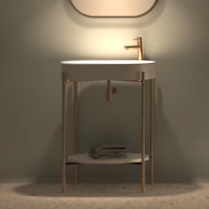 Fanwin Bồn Rửa Tay Phòng Tắm Chống Vi Khuẩn Bề Mặt Đặc Dùng Trong Y Tế Bồn Rửa - Product Image 2