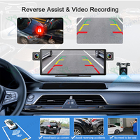 7/8 portabel, 9/10, 26/11, 3 inci CarPlay Android Auto layar sentuh Monitor DVR 3 arah/GPS/perekaman Loop g-sensor 1 tahun garansi