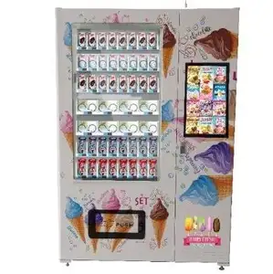 Máquina Expendedora de helados y alimentos congelados, máquina expendedora de autoservicio