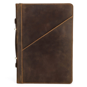 Funda de Cuero Genuino para Laptop, Diseño Vintage, Fabricación Personalizada ODM OEM, para MacBook Air de 13.6 Pulgadas - Product Image 2