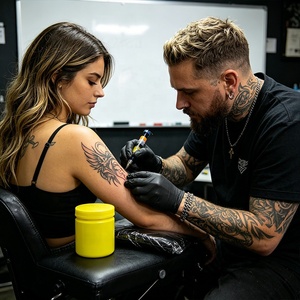 Crema per Tatuaggi Best Seller 10g 30g 500g per <span class=keywords><strong>Tatuatori</strong></span> e Saloni di Bellezza, Servizio di Etichettatura Personalizzata - Product Image 4