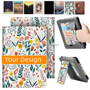 Funda con Correa y Soporte para <span class=keywords><strong>Kindle</strong></span> Paperwhite 5 6 Signature Edition, Diseño Personalizado con Logotipo, Magnética e Inteligente - Product Image 1