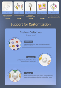 Grace vỏ hoa sao hình Mặt dây chuyền quyến rũ 925 Sterling Bạc đa mạ với Rhodium và vàng phong cách thanh lịch - Product Image 5