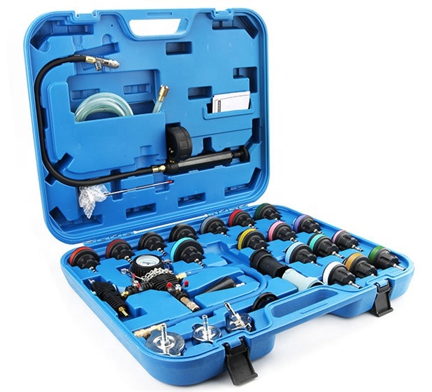 Universal Radiator Pressure Tester & Vacuum Type Cooling System Kit 78585